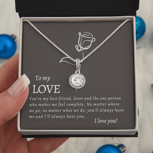 My Love My Best Friend - Eternal Hope Necklace🌹