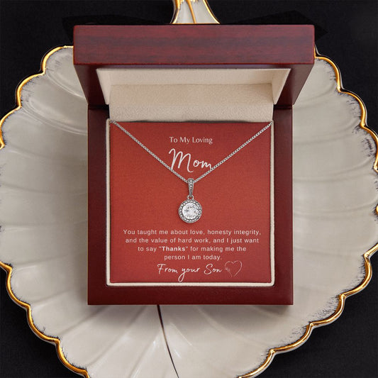 My Loving Mom "Thanks" - Eternal Hope Necklaceā¤
