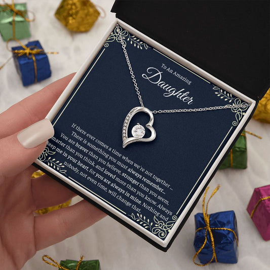 An Amazing Daughter - Forever Love Necklace