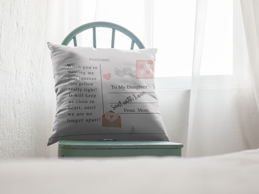 Sent With Love - Large Square Pillow
