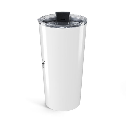 Inspirational 20oz Tumbler — “She Believed She Could So She Did” Stainless Travel Cup