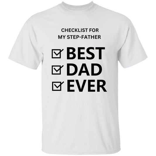 Checklist For My Step-Father - T-Shirt