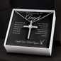 Remembering My Angel - CZ Cross Necklace