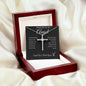 Remembering My Angel - CZ Cross Necklace
