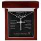 Remembering My Angel - CZ Cross Necklace