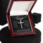 Remembering My Angel - CZ Cross Necklace