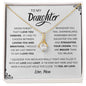 To My Daughter Feel My Love - Alluring Beauty Necklace🥰