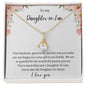Daughter-In-Law Daughter-In-Heart - Alluring Beauty Necklace😍