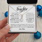 To My Daughter Feel My Love - Alluring Beauty Necklace🥰