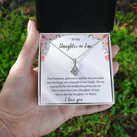 Daughter-In-Law Daughter-In-Heart - Alluring Beauty Necklace😍