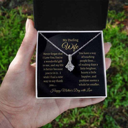 My Darling Wife I Love You - Alluring Beauty Necklace❤