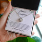 Bonus Daughter Our Hearts Make Us Family Forever - Love Knot Necklace 🥰