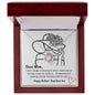 Mom Just Thanking GOD For You - Love Knot  Necklace 💞
