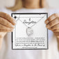 You're A Daughter To Be Proud Of - Forever Love Necklace 😘