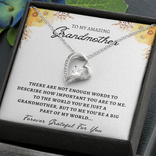 My Amazing Grandmother - Forever Love Necklace💖