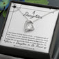 You're A Daughter To Be Proud Of - Forever Love Necklace 😘