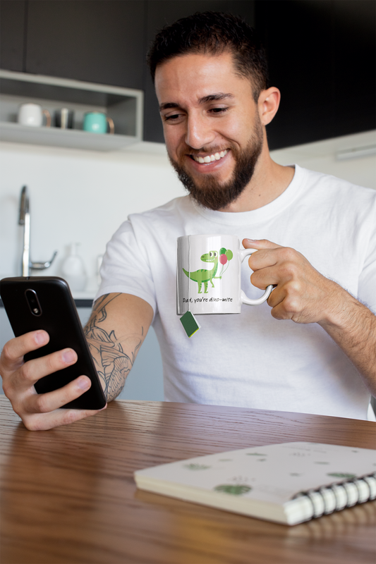 Dad you're dino-mite Mug