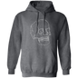Skeleton Face Pullover Hoodies