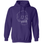 Skeleton Face Pullover Hoodies