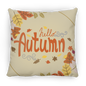 Hello Autumn - Small Square Pillow
