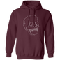 Skeleton Face Pullover Hoodies