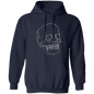 Skeleton Face Pullover Hoodies