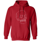 Skeleton Face Pullover Hoodies