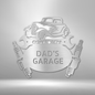 Hot Rod Mechanic Monogram - Steel Sign