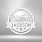 Motorcycle Specialist Monogram - Steel Sign