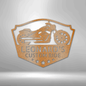 Chopper Shop Monogram - Steel Sign
