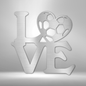 Soccer Love - Steel Sign