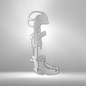 Fallen Soldier Memorial - Steel Sign