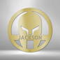 Spartan Helmet - Steel Sign