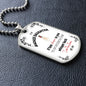 My Badass Daughter - Dog Tag