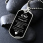My Dad Is Everything - Dog Tag Necklace