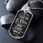 Believe Deep In Your Heart - Son Dog Tag Necklace