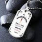Badass Daughter From Dad - Dog Tag