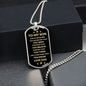 Always Remember - Son Dog Tag Necklace⭐⭐⭐