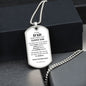 Dad HFD - Dog Tag Necklace