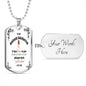 Badass Daughter From Dad - Dog Tag