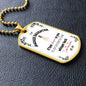 My Badass Daughter - Dog Tag