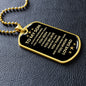 Always Remember - Son Dog Tag Necklace⭐⭐⭐