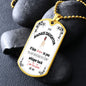 My Badass Daughter - Dog Tag