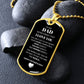 Dad HFD - Dog Tag Necklace