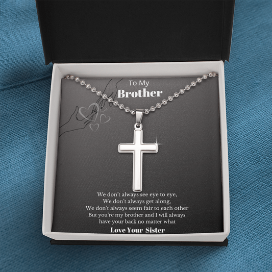 Special Cross Necklace For A Special Brother