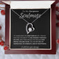 My Gorgeous Soulmate, My  Best Friend - Forever Love Necklace