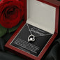 My Gorgeous Soulmate, My  Best Friend - Forever Love Necklace