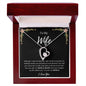 My Wife My Whole Heart - Forever Love Necklace