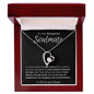 My Gorgeous Soulmate, My  Best Friend - Forever Love Necklace