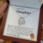 To My Beautiful Daughter - Forever Love Necklace 💕🎁